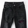 Jeans Masculino Buracos Calças Vintage Homem Lavado Calças de Motociclista Moda Casual Maduro Moderno Calça Jeans Hip Hop motocicleta jeans