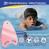 Air Inflation Toy Swimming Kickboard Swim Training Kickboard Lightweight EVA Swim Board With Hole Handle Swimming Training Aid For Adults Kids 230616