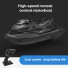 ElectricRC Boats 24G Mini Remote Control Boat Toy Electric RC Speedboat Swim In Water Summer Splashing Children Gift 230616