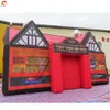 Free Ship Outdoor Activities red 10x6x6mH (33x20x20ftH) portable inflatable irish pub tent carnival party rental lawn ebent tent with blower for sale