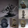 Decorative Objects Figurines Contemporary Animal Scul Sculpture Collection Tiger Bust by of Edge Scenes home decore animal figures ganesha statues 230616