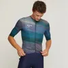 Camisas de ciclismo tops tecido de alta qualidade verão manga curta roupas de ciclismo artesanato equipe masculina camisa de ciclismo corte a laser 230616