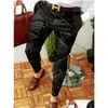 Pantalons pour hommes Été Hip Hop Imprimer Géométrique Haute Couture Hommes Plus La Taille Impression Long Casual Homme À Motifs 3Xl Pantalon Drop Delivery Dhyig