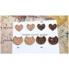 Charms 30Pcs/Lot Color Soft Clay/Fimo Fabric Painting Geometry Hearts/Rounds Shape Alloy Floating Locket Diy Jewelry Making Dhgarden Dhlc4