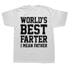 Mannen T Shirts Grappige Werelden Grootste Farter Ik bedoel Vader Grafische Streetwear Dochter Vader Vaders Dag Verjaardag Geschenken Zomer T-shirt