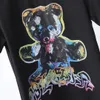 Top Plein Philipps pp ROUND BEAR T Mens Designer Tees Tshirts Brand PP Skulls Men T-SHIRT NECK SS Tshirt SKULL Hip Hop 16471 TMME