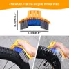 Bike Chains Chain Cleaner Portable Cycling Cleaning Kit Bicycle Scrubber Brushes Set Wash Repair Tool for Mountain Road Motorcycle 230617