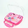 Beauty Fashion Cosmetic Princess Makeup Box Safe and Harmless Kit Eye Shadow Palette Toy Children Girl 230617