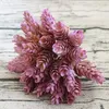 Dried Flowers 30Pcs/Bundle Fake Green Plant Cheap Artificial Plastic for Home Table Decorative Wedding Christmas Diy Candy Gift Box