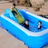 Air Inflation Toy Inflatable Water Slide Wider Steps Swimming Pool Supplies Kids Children Bouncer Castle Summer Amusement Water Play Toys D5QA 230616