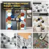 Muurstickers 21 Stijlen Hexagon Tegels Vloerstickers Keuken Badkamer TV Sofa Muur Home Decor Peel Stick Slijtvaste Art Muurstickers 230616