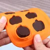 New Halloween Baking Biscuit Chocolate Mold DIY Silicone Cake Chocolate Ice Cube Baking Moulds Tools for Festival Halloween Party