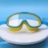 Gafas de silicona suave Marco grande Visión amplia Niños Gafas de natación Antiniebla UV Ajustable Niños 314Y Niño Niña Piscina Gafas de natación 230617