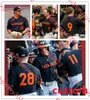 Virginia Tech Hokies Baseball Jersey Chris Cannizzaro Carson Demartini Carson Jones Jack Hurley Christian Martin Custom genaaide truien