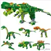 Block i Gudi Building Toys Model Mech Robot Dinosaur Building Blocks 472PS Education Kids Toys Gift R230617