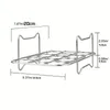 1 rejilla para freidora de aire para rejilla de vapor Dz201/Dz401, soporte para parrilla de acero inoxidable