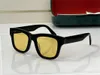 Óculos de sol de designers de venda quente para homens e mulheres Womens Sunwear Cool Square Retro Marca Black Frames Verde UV400 Lentes de proteção Wrap Design vêm com original