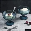 Other Drinkware Restaurant Cocktail Wine Glass Cup Goblet Ice Cream Yogurt Pudding Dessert Dish Bowl Mug Cake Snack Container Drop D Dh5K1