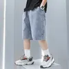 Jeans Boys Shorts Summer Children Thin Denim Pants Kids Loose Outside Wear Teenage Casual Cargo 230616