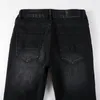 Heren Jeans Gaten Vintage Broek Man Gewassen Biker Broek Mode Casual Volwassen Trendy Denim Broek Hip Hop motorfiets jean