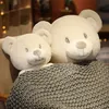 Stuffed Plush Animals Nice 1PC 25cm60cm Huggable High Quality Classic White Teddy Bear Toys Cute Dolls Lovely Gift for Girls 230617