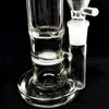 Glass hookah bong smoking pipe side cigarette holder (GB-228) rattan tornado Dab drilling rig