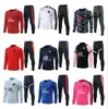 19 20 21 22 23 Psges Mbappe Soccer Jersey Tracksuit 24 25 Classic Style Paris Training Sual Half Pull Long Sleeve Sergio Ramos Verratti Icardi Adult Kids Football