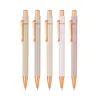 40pcs Luxury Rose Gold Pens For School Supplies Office Accessories Stationery Items Wholesale Cute Writing Kids Gift