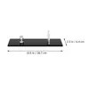 Decorative Flowers Display Stand Convenient Rack Displaying Acrylic Holder Transparent