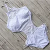 Zweiteilige Anzüge Damen-Badebekleidung, sexy Badeanzug, rückenfrei, Neckholder, Strand-Bademode, Häkel-Bikini-Badeanzug, schwarzer Badeanzug für Frauen 230616