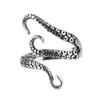 12pcs stop Gothic Deep Sea Squid Octopus Pierścień Modna Biżuteria Vintage otworzyła regulowane pierścienie dla kobiet mężczyzn