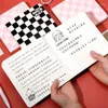 小さな正方形のミニノートブック5.3x5.3 "100sheets 120GSMグリッドページ旅行ジャーナルポケットメモ帳ハードカバー日記メモプランナー