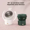 Fani elektryczne Kreatywne przenośne wisząca szyja mini USB Travel Air for Office Home Room Fan