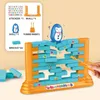 Kinderen Push Brick Penguin Push Wall Board Game Demo Wall Creative Wall Short Game Ouder-kind interactief speelgoed