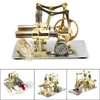3D Puzzles Balance Stirling Engine Miniature Model Steam Power Technology Scientific Power Generation Experimental Toy 230616