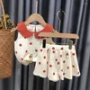 Zestawy odzieży LZH Baby Girl Ubrania 2023 TOODLE Summer Stores for Girl