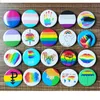 27 Styles Fierté Arc-En-Broches Poing Coeur Amour Drapeau Lèvres Broches Personnalisé LGBT Badge Gay Lesbiennes Amis Broche Broches