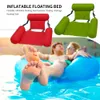 Air Inflation Toy Inflatable Mattresses Water Swimming Pool Accessories Hammock Lounge Chairs Pool Float Water Sports Toys Float Mat Pool Toys 230616