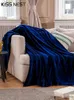 Deken Sofa Fleece Deken Sprei voor bed Kinderen Baby Blauw Wit Geel Rood Zwart Bruin Kleuren R230617