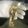 U1 ST9 Projektant Mężczyźni Watch złoto ze stali nierdzewnej Automatyczne szafirowe szklane szklane męże ze zegarki ze zegarkami zegarową sportową na rękę