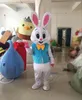 2023 neue Halloween-Osterhasen-Maskottchen-Kostüme, Kaninchen-Häschen-Maskottchen für Erwachsene