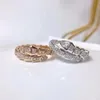 Rpng Snake Designer Anneaux Étroit Large Version Bijoux Hommes Facile à Déformer Bague D'amour Sans Marque Boîte 5A Qualité Usine En Gros Livraison Gratuite