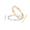 Designer Charm Carter Armband Tai Steel Fashion Skruvmejsel Populär personlighet Femte generation Ten Diamond Rostfri