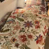 Blankets Summer Floral Blanket For Bed Knitted Sofa Throw Blanket Sofa Camping Blankets Travel Outdoor R230617