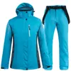 Nouveaux ensembles pour femmes et hommes Couple hiver extérieur simple planche Double planche vêtements et pantalons de Ski pour la Protection thermique