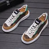 White Summer Men's and Spring New Small Men's Increased Embroidery All Casual Sports Board Shoes Zapatos Hombre A24 275 672