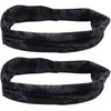 Yoga Haarbanden 2X Gym Sport Absorberende Sport Zweet Hoofdband Elastische Zweetband Voor Mannen En Vrouwen Yoga Haarbanden Graffiti Grijs 230617