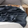 Coperte Coperta estiva in garza di cotone lavato Coperta matrimoniale Copriletto in spugna Trapunte sottili e fresche Coperte da letto con aria condizionata R230617