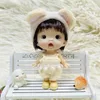 Куклы Mini 112 Doll Mite Surprise Face Boy Girl Ob11 Голубые зеленые глазные яблоки с одеждой 10 см. Подарок игрушек для девочек 230616