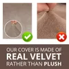 Chair Covers Velvet Dining Chair Cover Spandex Elastic Chair Slipcover Case for Chairs Office Wedding Dining Room Chair Cover Stretch 230616